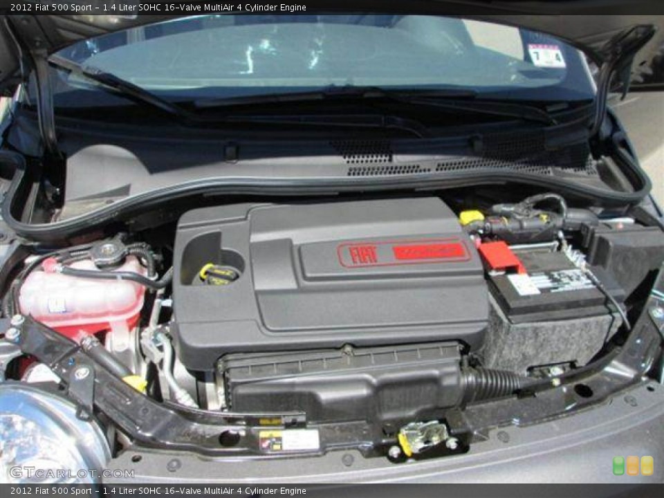 1.4 Liter SOHC 16-Valve MultiAir 4 Cylinder Engine for the 2012 Fiat 500 #70631989