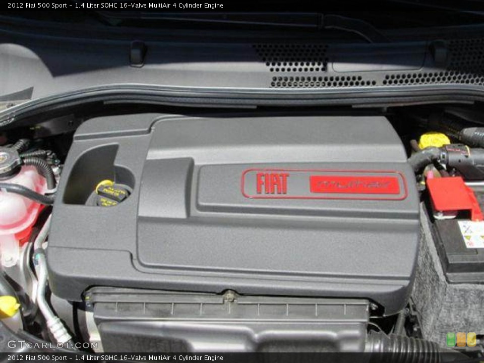 1.4 Liter SOHC 16-Valve MultiAir 4 Cylinder Engine for the 2012 Fiat 500 #70631998