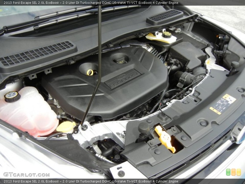 2.0 Liter DI Turbocharged DOHC 16-Valve Ti-VCT EcoBoost 4 Cylinder Engine for the 2013 Ford Escape #70632616