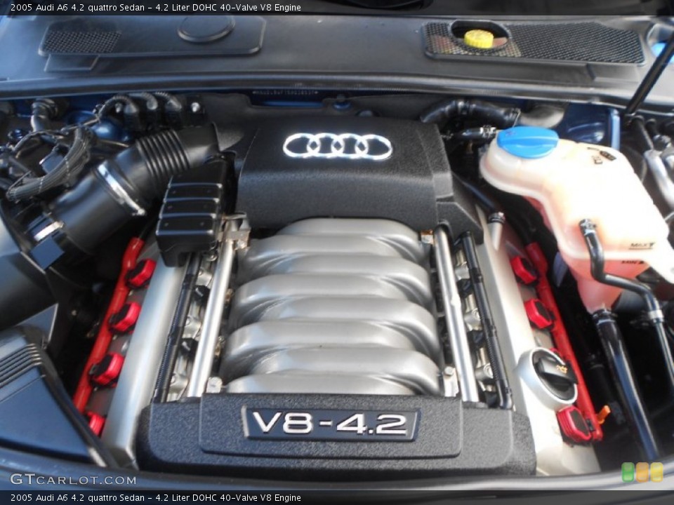 4.2 Liter DOHC 40-Valve V8 Engine for the 2005 Audi A6 #70655206