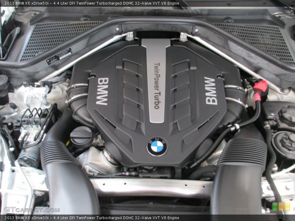 4.4 Liter DFI TwinPower Turbocharged DOHC 32-Valve VVT V8 Engine for the 2013 BMW X6 #70712984