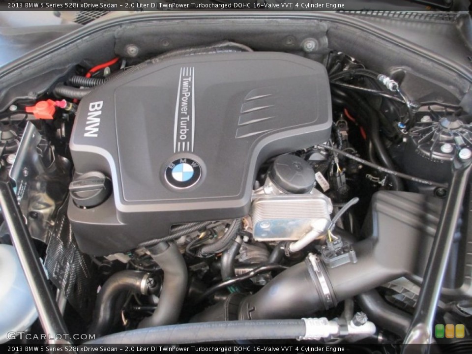 2.0 Liter DI TwinPower Turbocharged DOHC 16-Valve VVT 4 Cylinder Engine for the 2013 BMW 5 Series #70713434