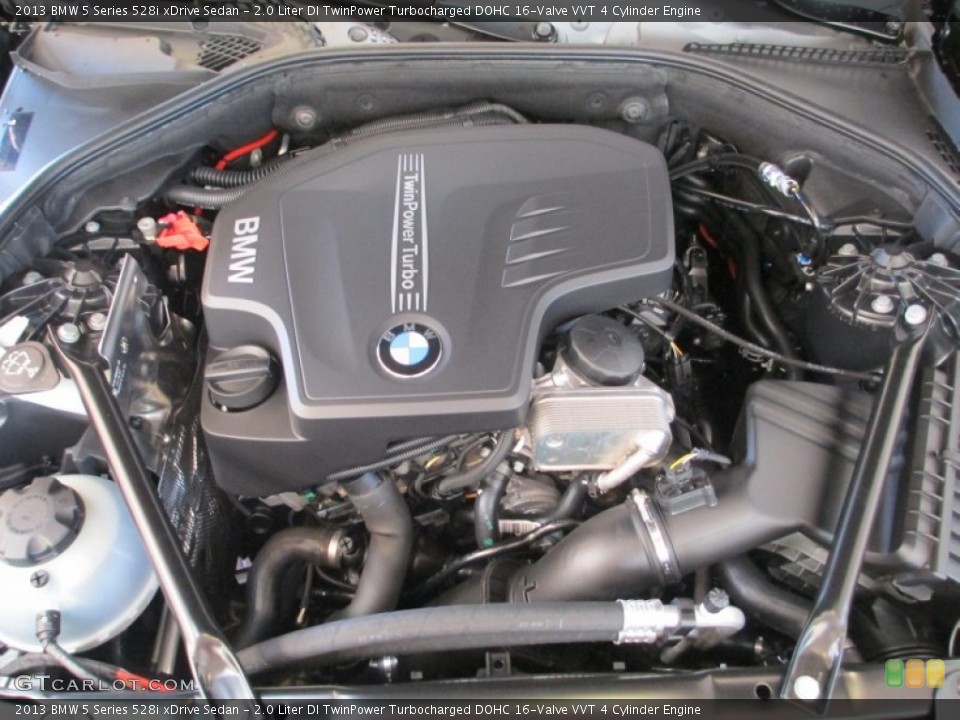 2.0 Liter DI TwinPower Turbocharged DOHC 16-Valve VVT 4 Cylinder Engine for the 2013 BMW 5 Series #70713875