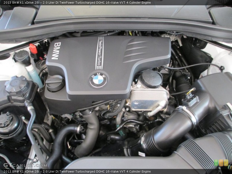 2.0 Liter DI TwinPower Turbocharged DOHC 16-Valve VVT 4 Cylinder Engine for the 2013 BMW X1 #70714313