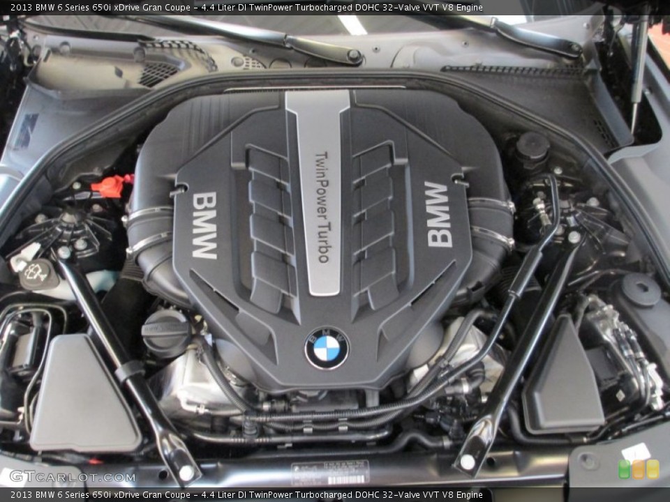 4.4 Liter DI TwinPower Turbocharged DOHC 32-Valve VVT V8 Engine for the 2013 BMW 6 Series #70714463
