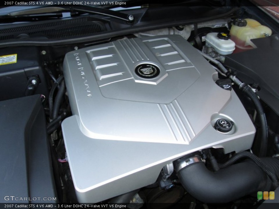 3.6 Liter DOHC 24-Valve VVT V6 Engine for the 2007 Cadillac STS #70714496