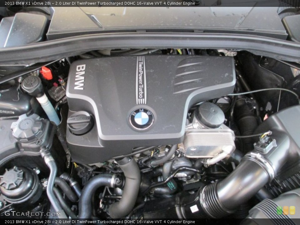 2.0 Liter DI TwinPower Turbocharged DOHC 16-Valve VVT 4 Cylinder Engine for the 2013 BMW X1 #70714601