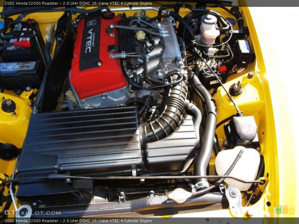2.0 Liter DOHC 16-Valve VTEC 4 Cylinder Engine for the 2002 Honda S2000 #70715612