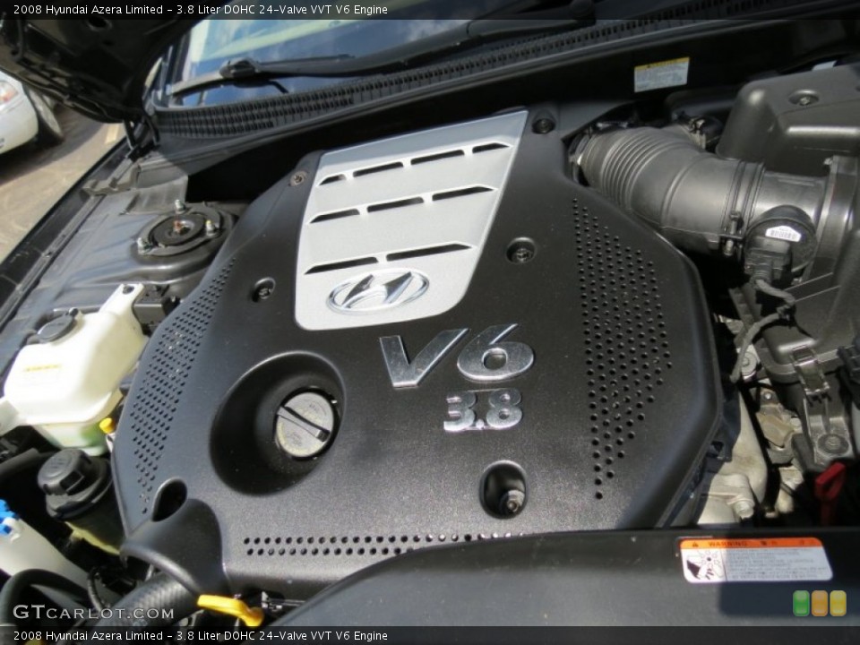 3.8 Liter DOHC 24-Valve VVT V6 Engine for the 2008 Hyundai Azera #70721411