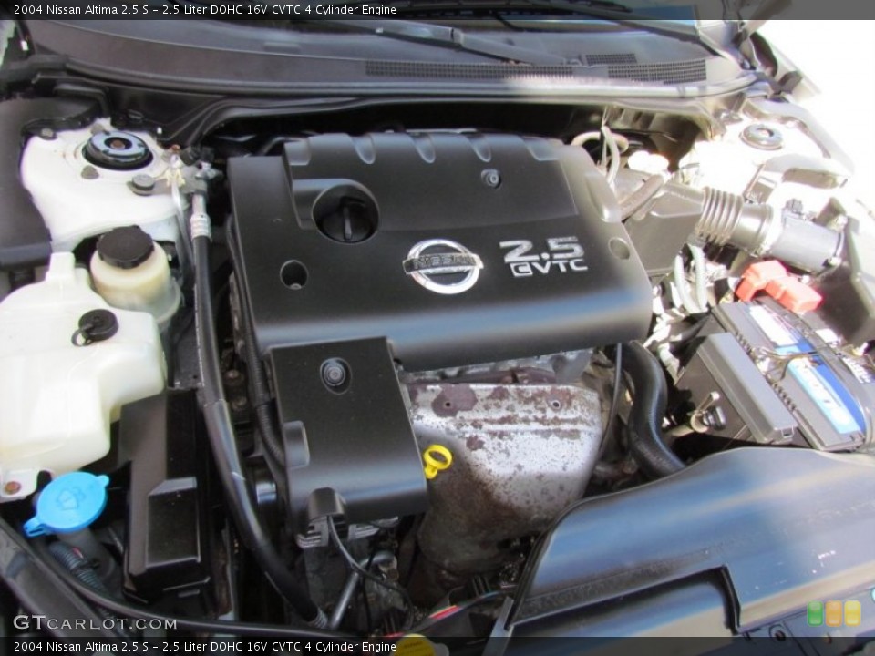 Nissan 2.5 cvtc engine specs