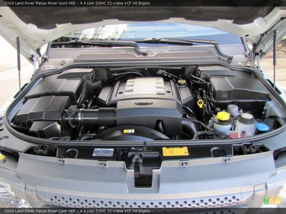 4.4 Liter DOHC 32-Valve VCP V8 Engine for the 2009 Land Rover Range Rover Sport #70731443