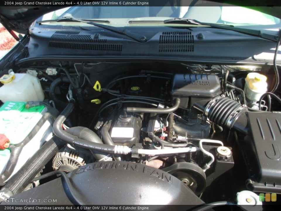 4.0 Liter OHV 12V Inline 6 Cylinder Engine for the 2004 Jeep Grand Cherokee #70747584