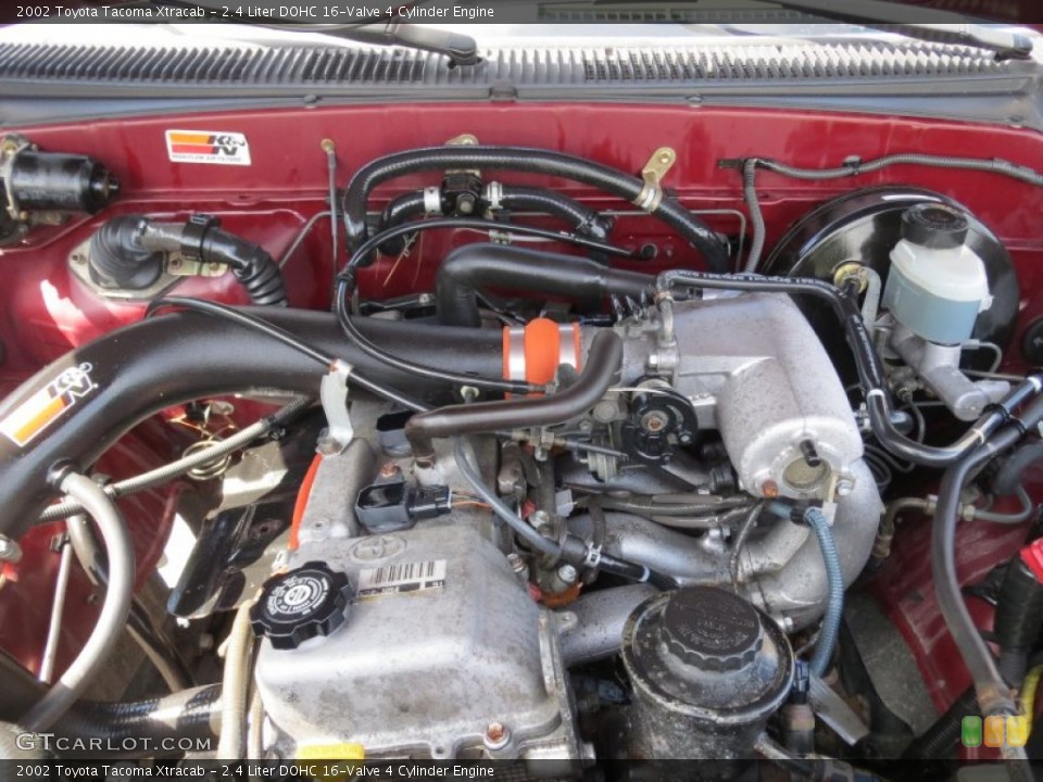 2.4 Liter DOHC 16-Valve 4 Cylinder Engine for the 2002 Toyota Tacoma #70752842