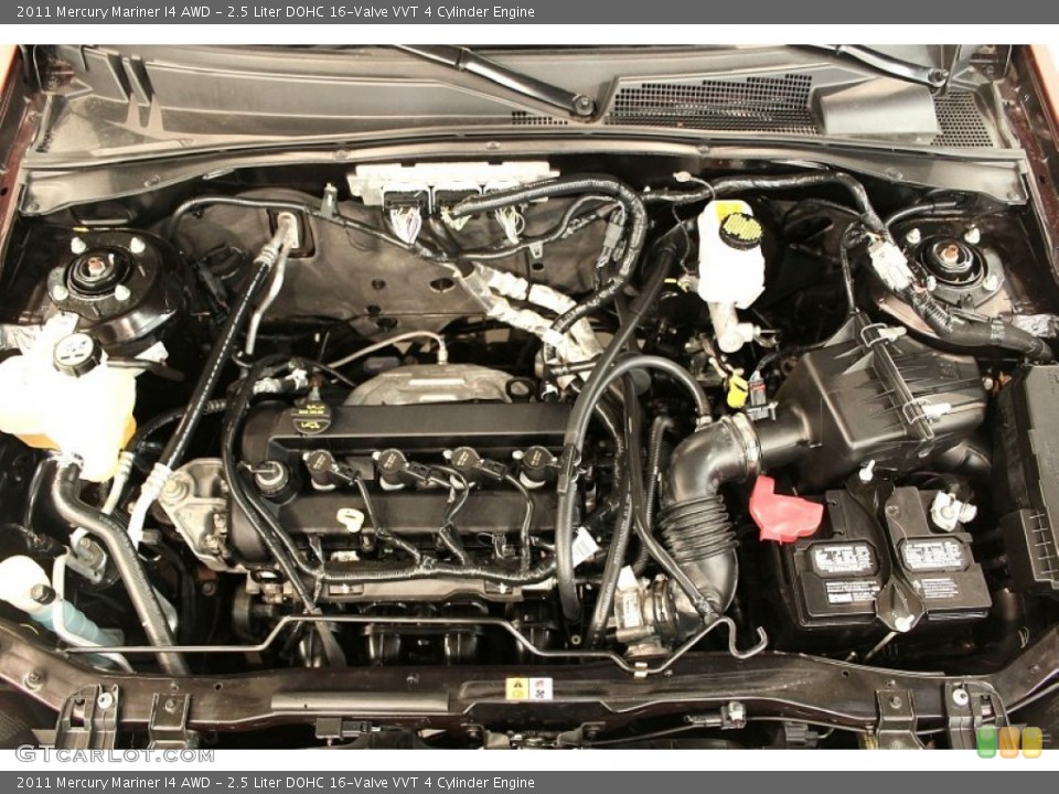 2.5 Liter DOHC 16-Valve VVT 4 Cylinder Engine for the 2011 Mercury Mariner #70757384