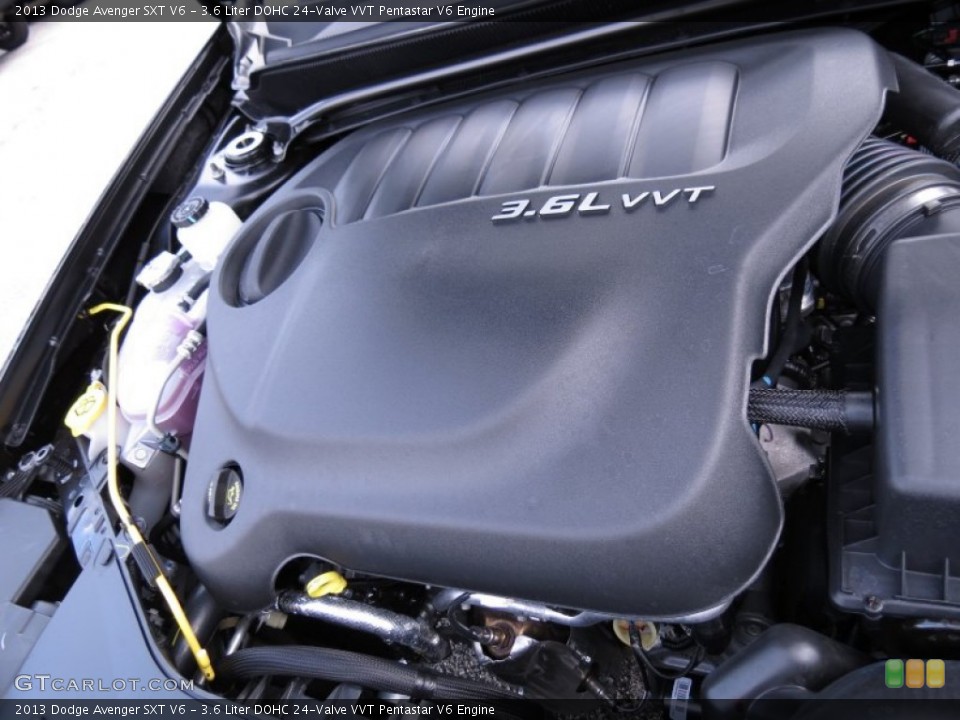 3.6 Liter DOHC 24-Valve VVT Pentastar V6 Engine for the 2013 Dodge Avenger #70760090