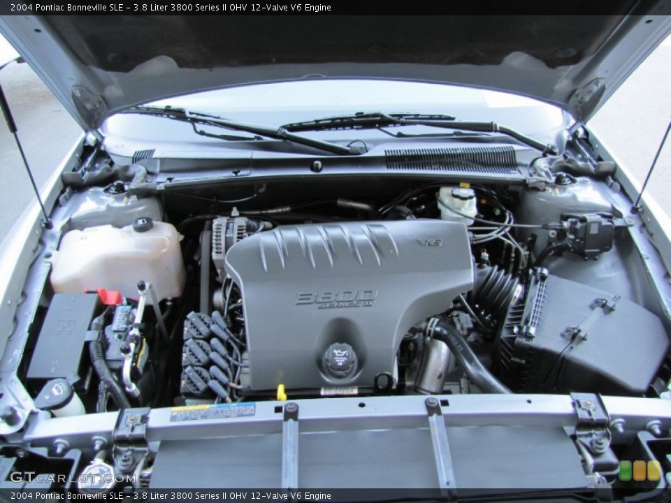 3.8 Liter 3800 Series II OHV 12-Valve V6 Engine for the 2004 Pontiac Bonneville #70768331