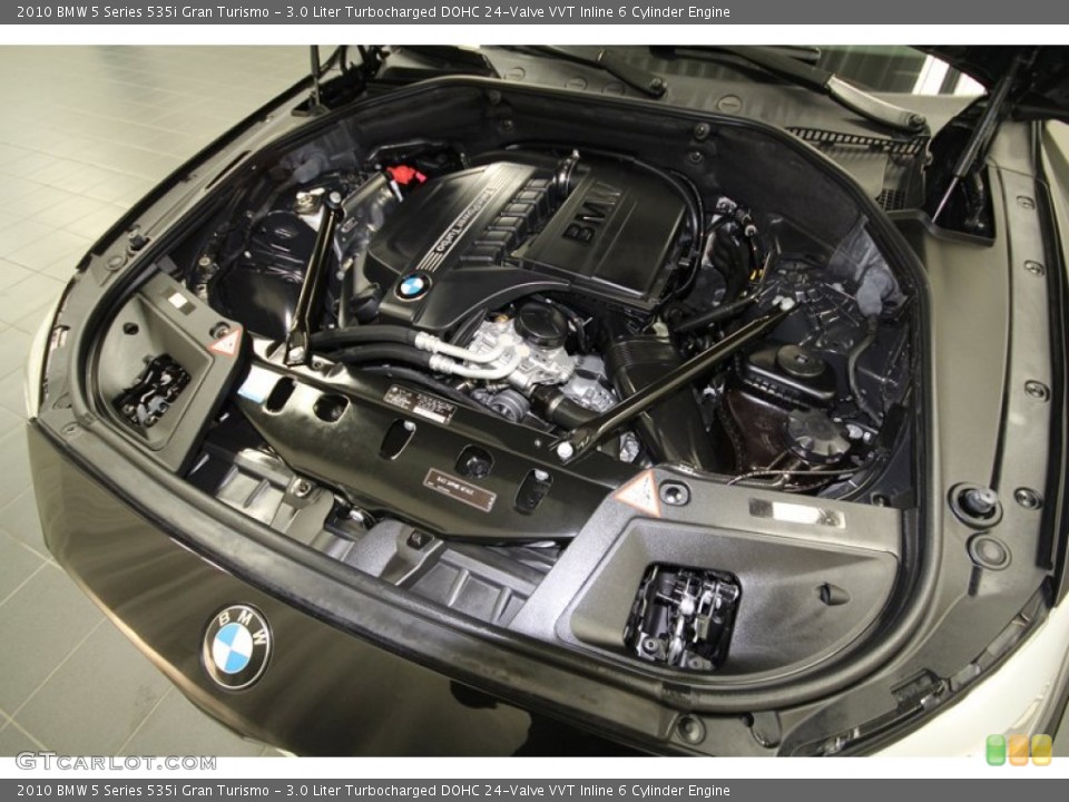 3.0 Liter Turbocharged DOHC 24-Valve VVT Inline 6 Cylinder Engine for the 2010 BMW 5 Series #70779233