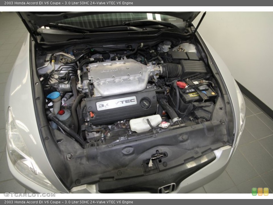 3.0 Liter SOHC 24-Valve VTEC V6 Engine for the 2003 Honda Accord #70779524