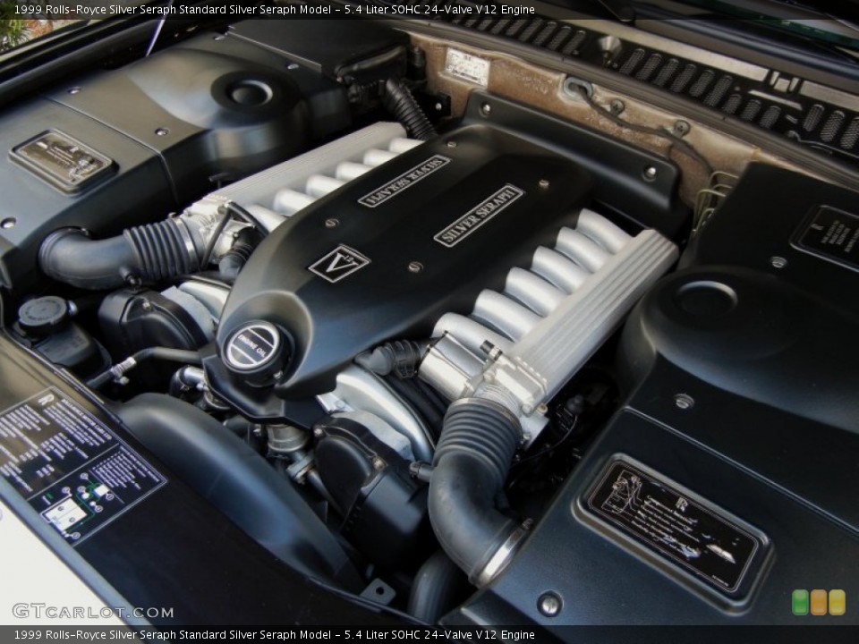 5.4 Liter SOHC 24-Valve V12 Engine for the 1999 Rolls-Royce Silver Seraph #70784900