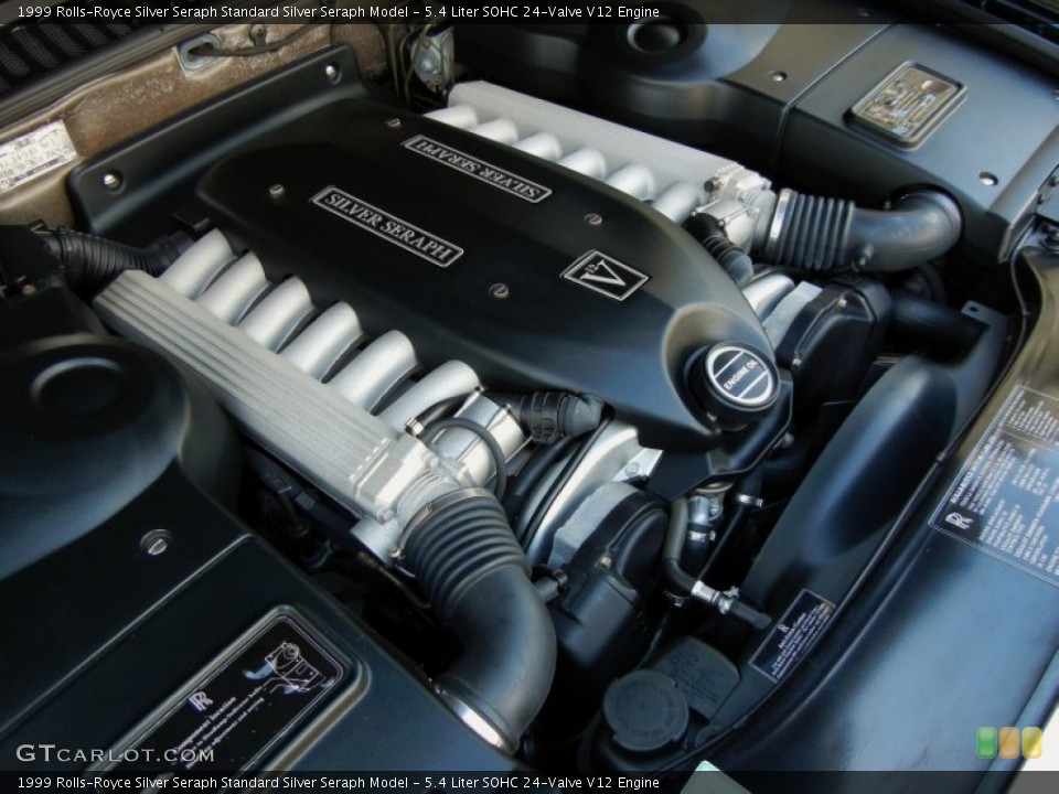5.4 Liter SOHC 24-Valve V12 Engine for the 1999 Rolls-Royce Silver Seraph #70784909
