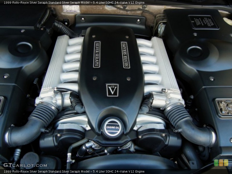 5.4 Liter SOHC 24-Valve V12 Engine for the 1999 Rolls-Royce Silver Seraph #70784918