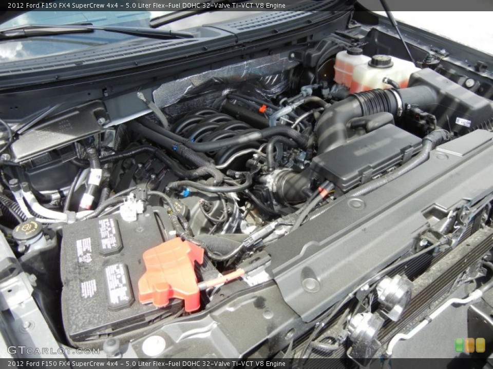 5.0 Liter Flex-Fuel DOHC 32-Valve Ti-VCT V8 Engine for the 2012 Ford F150 #70787909