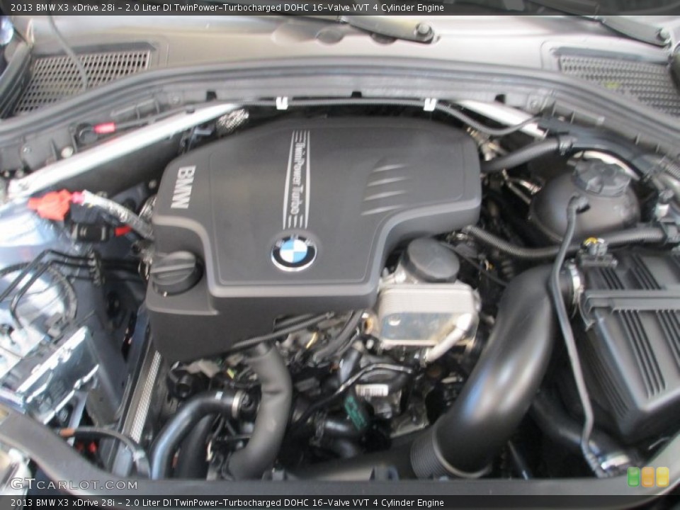 2.0 Liter DI TwinPower-Turbocharged DOHC 16-Valve VVT 4 Cylinder Engine for the 2013 BMW X3 #70793501