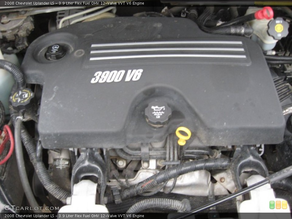 3.9 Liter Flex Fuel OHV 12-Valve VVT V6 Engine for the 2008 Chevrolet Uplander #70794656