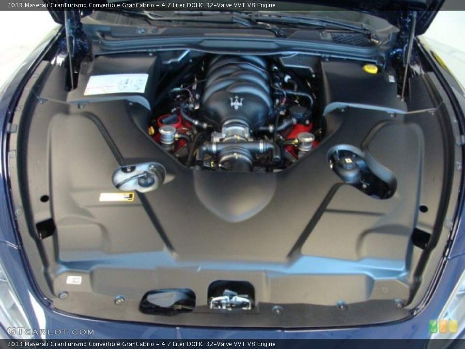 4.7 Liter DOHC 32-Valve VVT V8 Engine for the 2013 Maserati GranTurismo Convertible #70795230