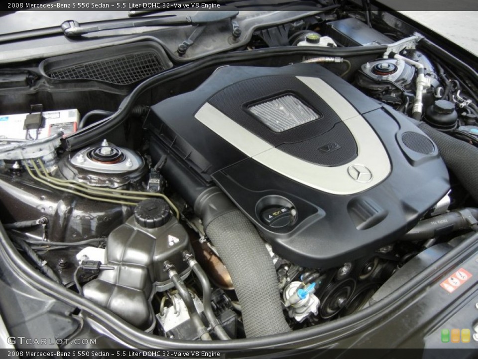 5.5 Liter DOHC 32-Valve V8 Engine for the 2008 Mercedes-Benz S #70798336
