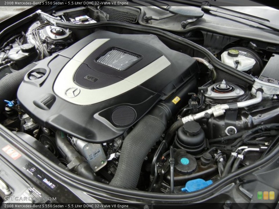 5.5 Liter DOHC 32-Valve V8 Engine for the 2008 Mercedes-Benz S #70798346