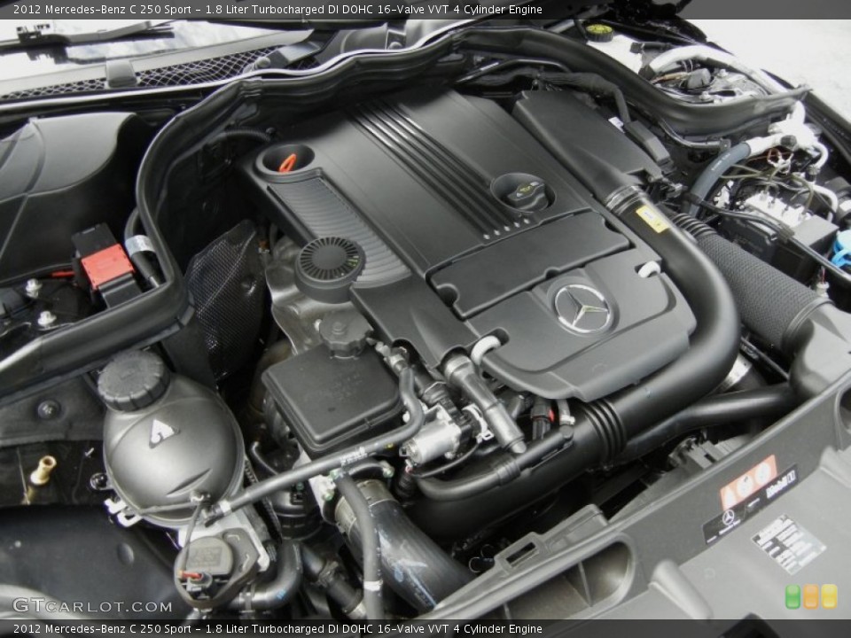 1.8 Liter Turbocharged DI DOHC 16-Valve VVT 4 Cylinder Engine for the 2012 Mercedes-Benz C #70798460