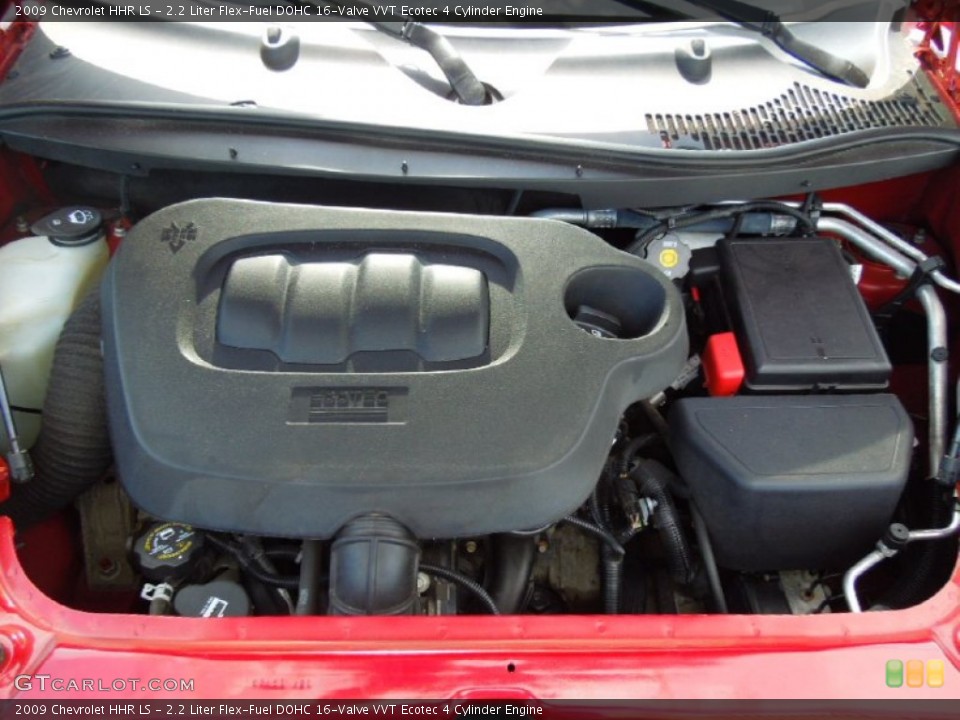 2.2 Liter Flex-Fuel DOHC 16-Valve VVT Ecotec 4 Cylinder Engine for the 2009 Chevrolet HHR #70816115