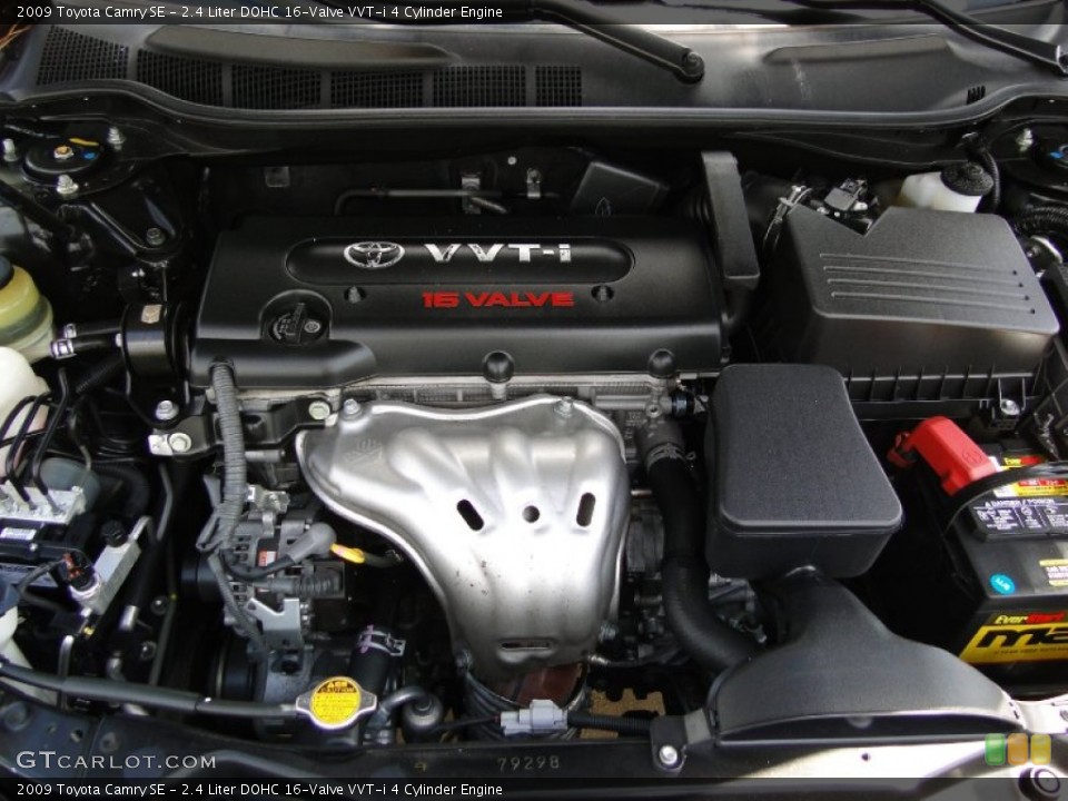 2.4 Liter DOHC 16-Valve VVT-i 4 Cylinder Engine for the 2009 Toyota Camry #70822314