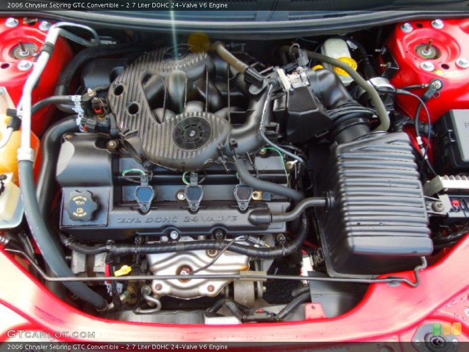 2.7 Liter DOHC 24-Valve V6 Engine for the 2006 Chrysler Sebring #70832796