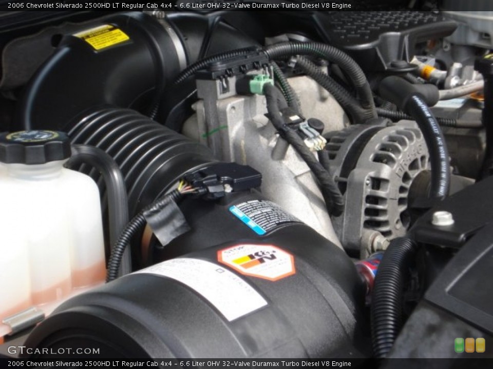 6.6 Liter OHV 32-Valve Duramax Turbo Diesel V8 Engine for the 2006 Chevrolet Silverado 2500HD #70833459