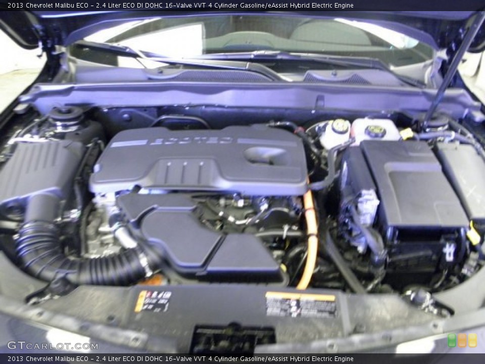 2.4 Liter ECO DI DOHC 16-Valve VVT 4 Cylinder Gasoline/eAssist Hybrid Electric Engine for the 2013 Chevrolet Malibu #70842132