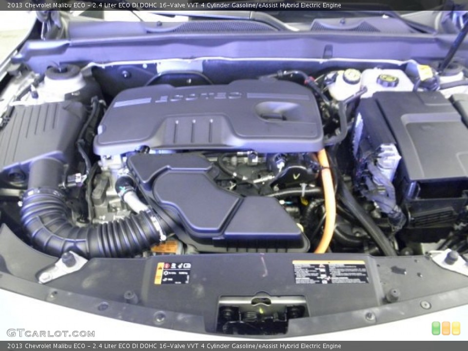 2.4 Liter ECO DI DOHC 16-Valve VVT 4 Cylinder Gasoline/eAssist Hybrid Electric Engine for the 2013 Chevrolet Malibu #70842336