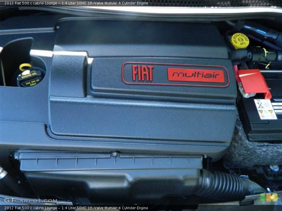 1.4 Liter SOHC 16-Valve MultiAir 4 Cylinder Engine for the 2012 Fiat 500 #70842627