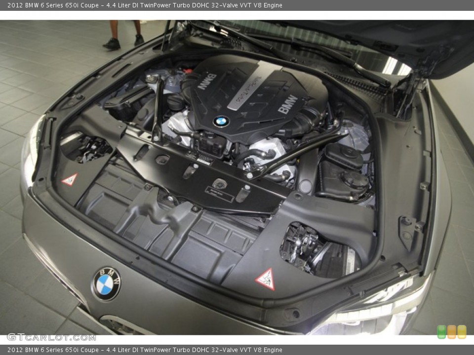 4.4 Liter DI TwinPower Turbo DOHC 32-Valve VVT V8 Engine for the 2012 BMW 6 Series #70847853