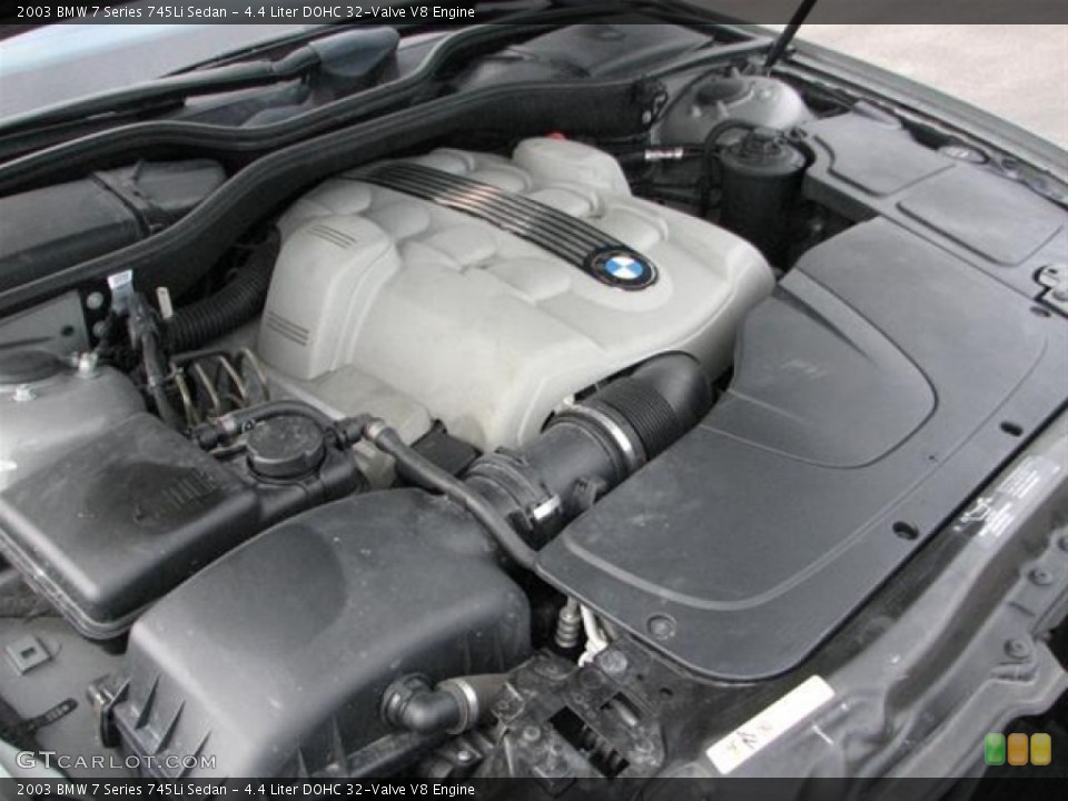 4.4 Liter DOHC 32-Valve V8 Engine for the 2003 BMW 7 Series #70870924