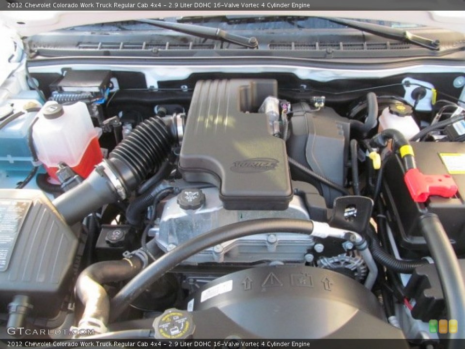 2.9 Liter DOHC 16-Valve Vortec 4 Cylinder Engine for the 2012 Chevrolet Colorado #70876777