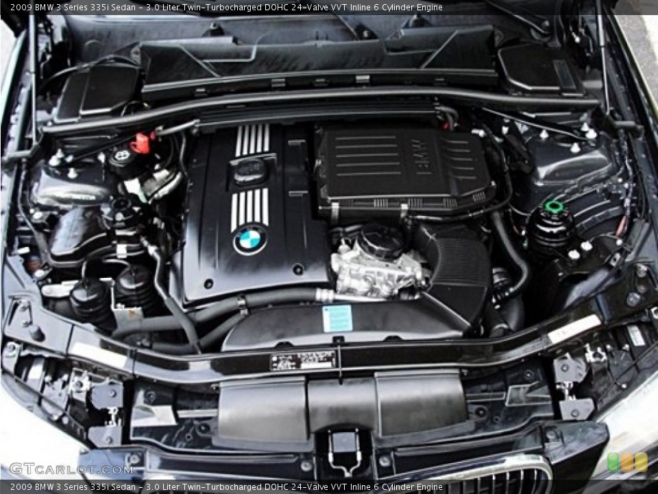 3.0 Liter Twin-Turbocharged DOHC 24-Valve VVT Inline 6 Cylinder Engine for the 2009 BMW 3 Series #70883923