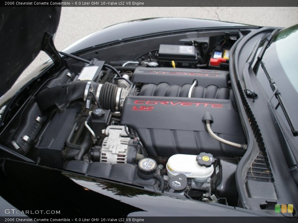 6.0 Liter OHV 16-Valve LS2 V8 Engine for the 2006 Chevrolet Corvette #70905415