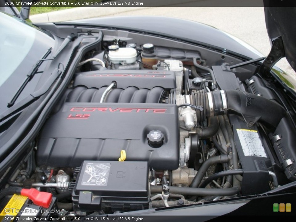 6.0 Liter OHV 16-Valve LS2 V8 Engine for the 2006 Chevrolet Corvette #70905424