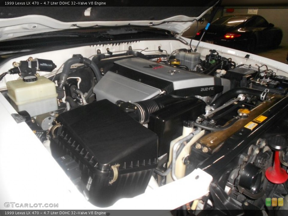 4.7 Liter DOHC 32-Valve V8 Engine for the 1999 Lexus LX #70909585