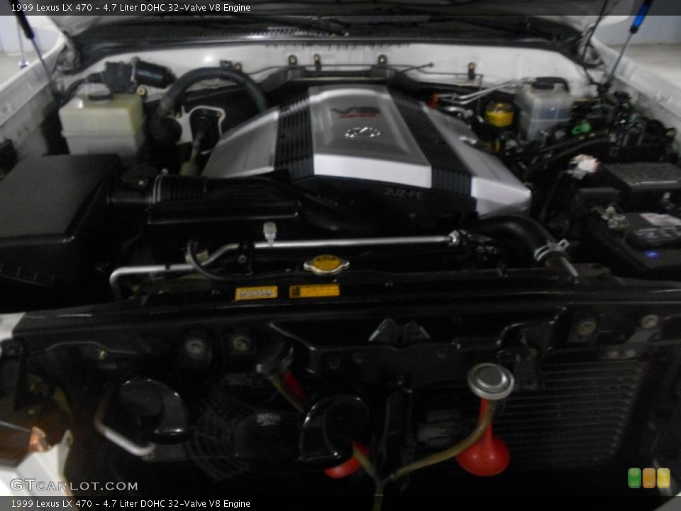 4.7 Liter DOHC 32-Valve V8 Engine for the 1999 Lexus LX #70909592
