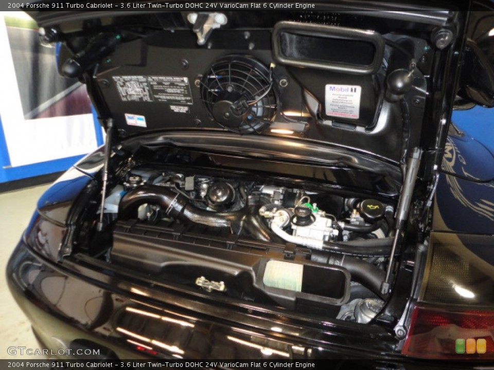 3.6 Liter Twin-Turbo DOHC 24V VarioCam Flat 6 Cylinder Engine for the 2004 Porsche 911 #70914829