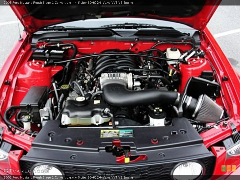 4.6 Liter SOHC 24-Valve VVT V8 Engine for the 2005 Ford Mustang #70916527