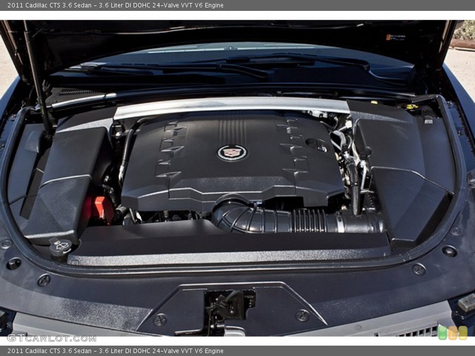 3.6 Liter DI DOHC 24-Valve VVT V6 2011 Cadillac CTS Engine